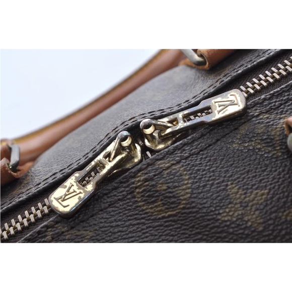 AUTHENTIC LOUIS VUITTON MONOGRAM KEEPALL 45 BANDOULIERE DUFFLE BAG - Picture 9 of 16